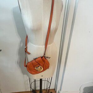MICHAEL Michael Kors ' Charlton' Orange Crossbody with Gold Hardware
